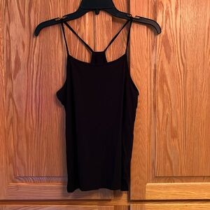 Youth Black Cami Tank Top - XL